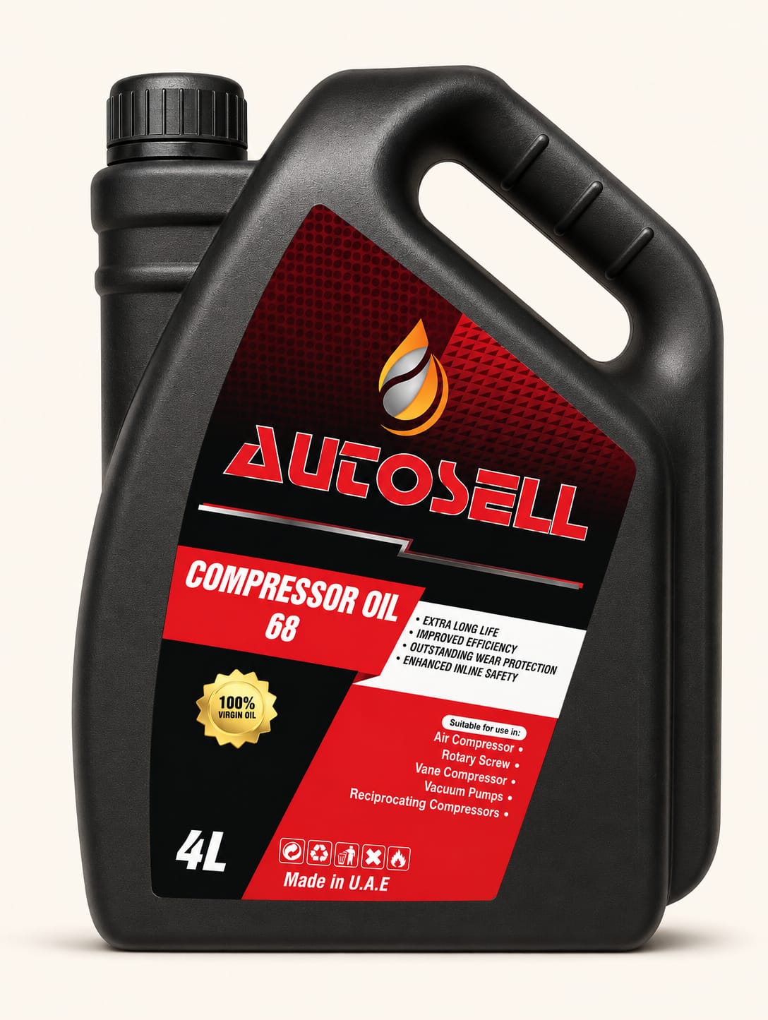 Compressor Oil 68 – 4L