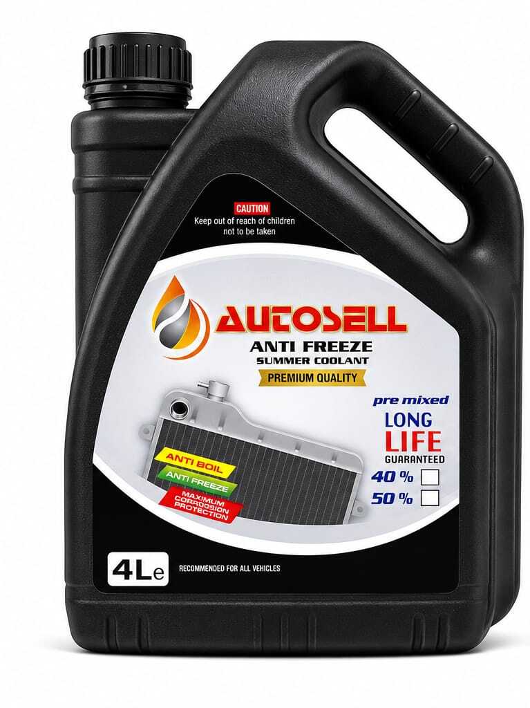Anti Freeze Summer Coolant – 4L