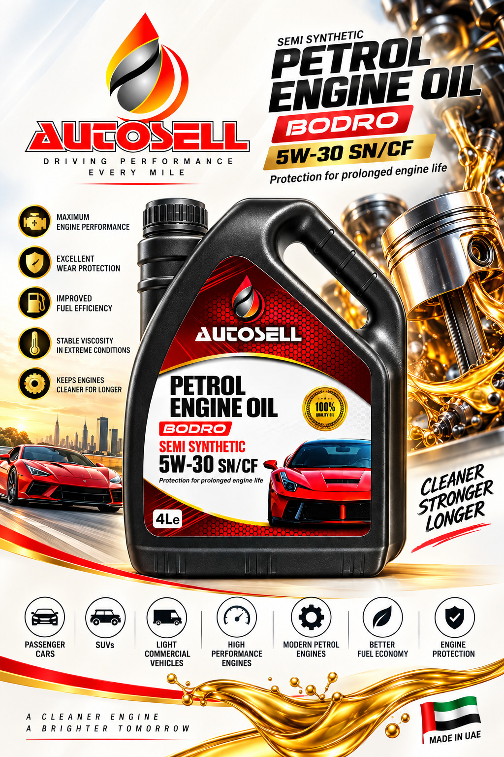 MOTOR OIL 5W30-4L